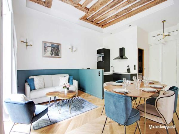 Stylish Apartment - 2br 6p - Le Marais - Paris
