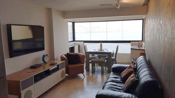 På bildet vises objektet Oasis Beach Apartment, Beachfront som ligger i byen Morro de Barcelona.