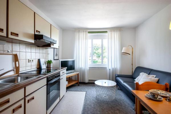 Na foto é possível ver o objeto Knusthof - Wohnung 4 localizado na cidade de Albertsdorf.