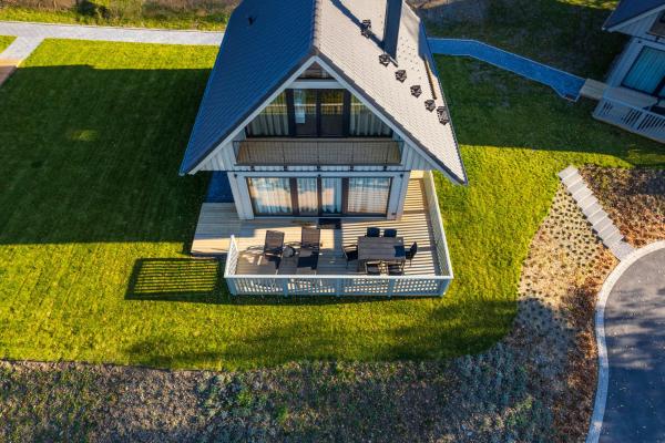 A la foto es mostra l'objecte Alm-Chalet Premium situat a la ciutat de Riefensbeek.