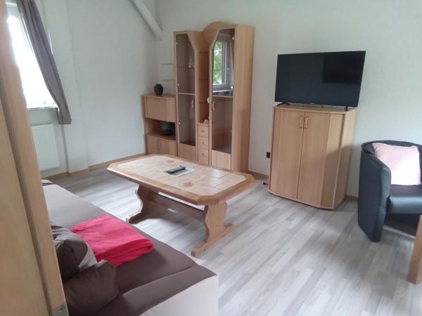 På billedet ses objektet Ferienwohnung Wremen beliggende i byen Twendamm.