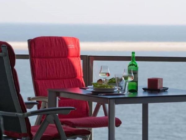 A la foto es mostra l'objecte Sea View No 19 Comfortable holiday residence situat a la ciutat de Wittdün.