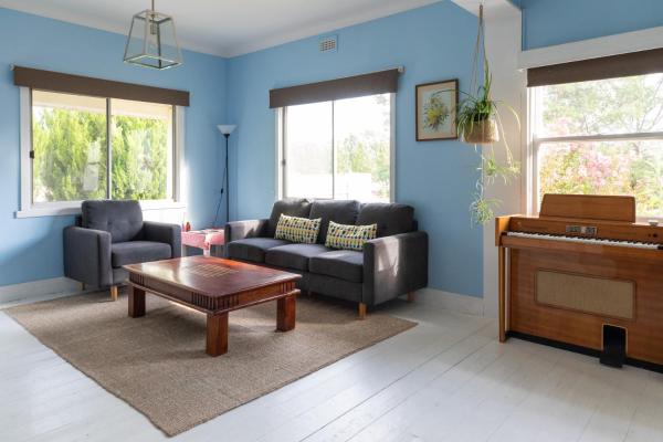 A la foto es mostra l'objecte Cosy & historic 2-bed apartment situat a la ciutat de Faraday.