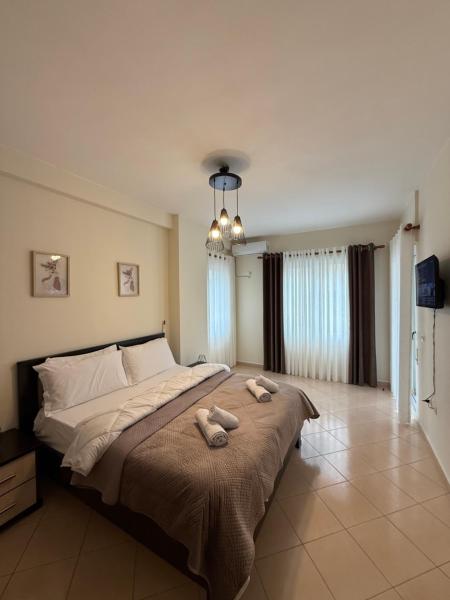 Na fotografii je vidět objekt Rusi Apartament nacházející se ve městě Durrës.