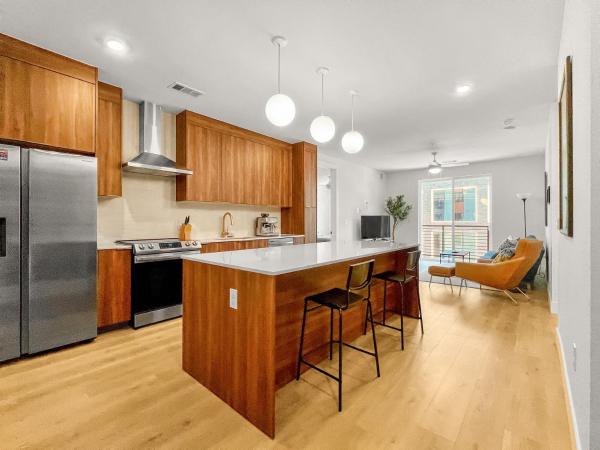 A la foto es mostra l'objecte Amazing condo in East Austin situat a la ciutat de Austin.