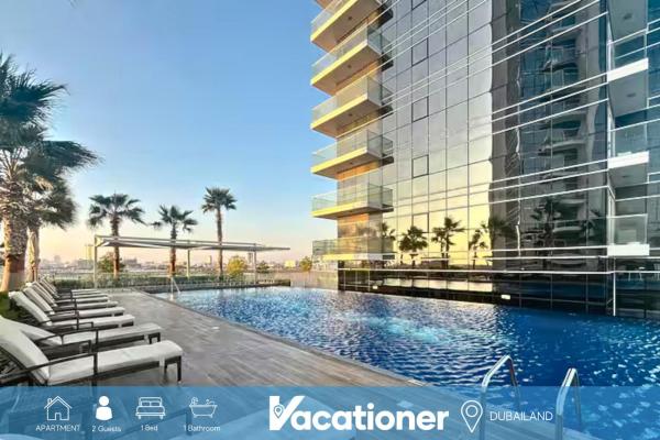 På billedet ses objektet Carson C - Spacious Studio with Golf Course Views beliggende i byen Dubai Marina.