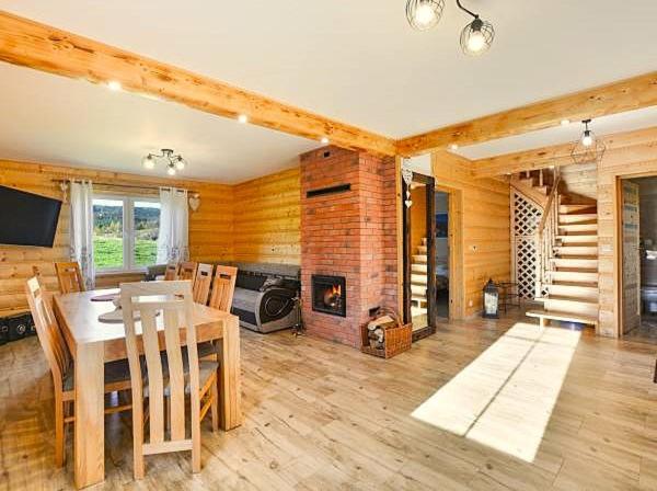 Na fotografii je vidět objekt Chata nad Roztokami nacházející se ve městě Baligród.