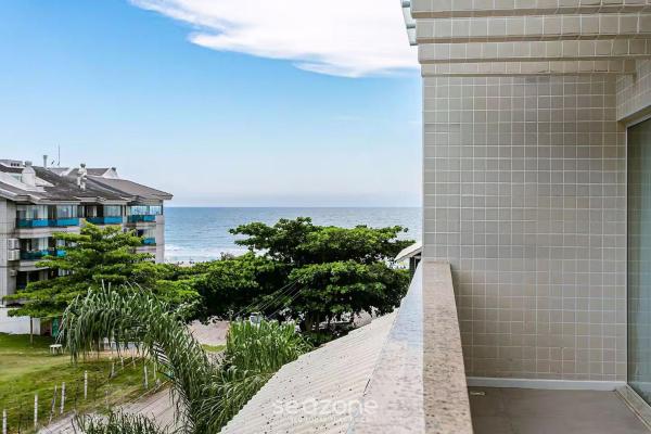 På billedet ses objektet Apto vista mar c/ churrasq 250m da Praia CTA022 beliggende i byen Florianópolis.