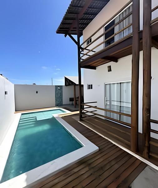 Στη φωτογραφία φαίνεται το αντικείμενο Casa BAM - 5 quartos, piscina e churrasqueira που βρίσκεται στην πόλη Barra Grande.