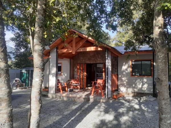 På billedet ses objektet cabañas y tiny house los arrayanes beliggende i byen Pucón.