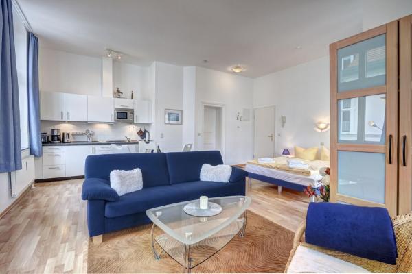 A la foto es mostra l'objecte Villa Frieda Wohnung 8 situat a la ciutat de Bansin.
