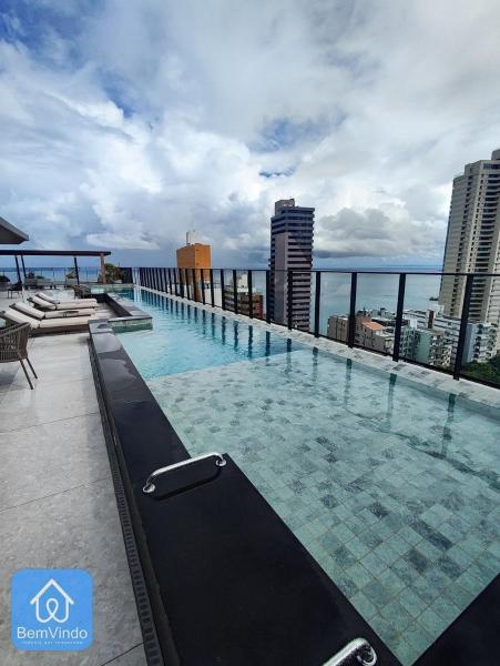 Apartamento Perfeito E Moderno Com Vista Mar - Barra