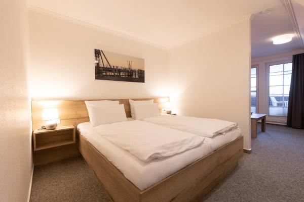 A la foto es mostra l'objecte Cuxlandhotel Studio 121 situat a la ciutat de Dorum Neufeld.
