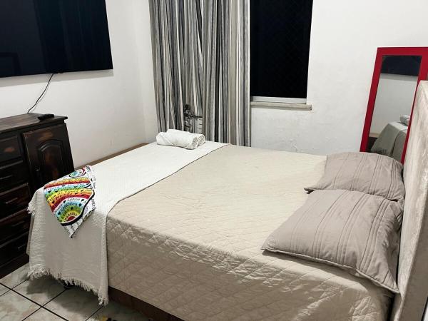 Na fotografii je vidět objekt Quarto de Casal em Apto no Centro - só o quarto de casal - apto compartilhado nacházející se ve městě Belém.
