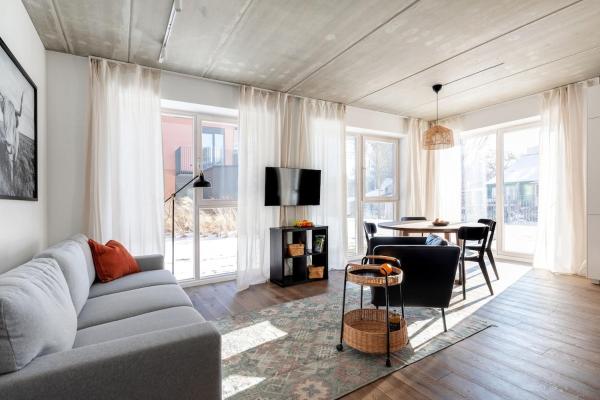 A la foto es mostra l'objecte Sunny, Peaceful & Spacious Apartment by URBAN RENT situat a la ciutat de Vílnius.
