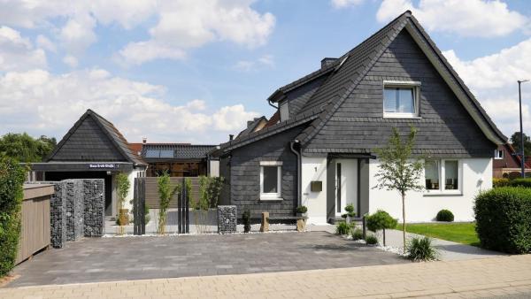 På billedet ses objektet Ferienhaus Modi beliggende i byen Egernførde.