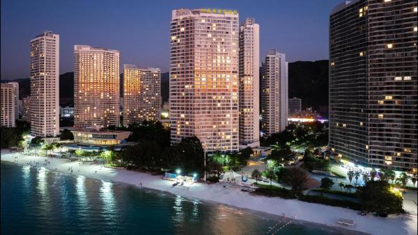 På billedet ses objektet Huizhou Xunliao Bay Qingpu Hotel beliggende i byen Pinghai.