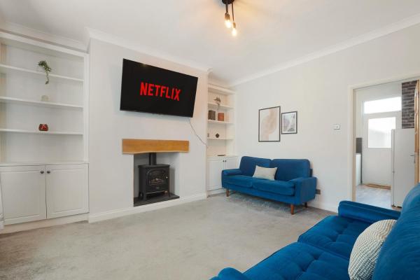 A la foto es mostra l'objecte High-End home, Free Parking, 3 beds, sleeps 5 situat a la ciutat de Ferryhill.