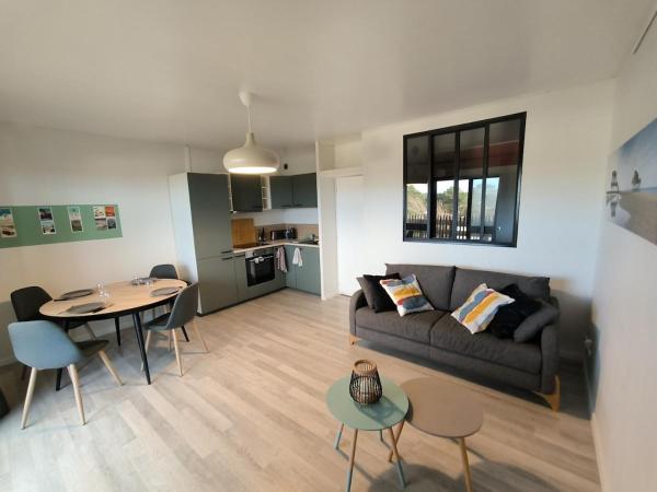 På billedet ses objektet Appartement Mimizan Plage beliggende i byen Mimizan.