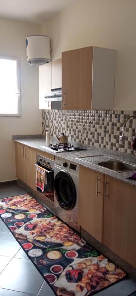 Na fotografii je vidět objekt appartement meublé accoté de l aéroport Marrakech nacházející se ve městě El Mahmid.