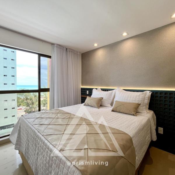 A la foto es mostra l'objecte Flat luxuoso com vista Mar na melhor localização de Natal situat a la ciutat de Natal.