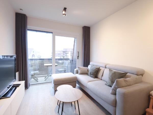 På billedet ses objektet Apartment near Sandy Beach in Belgium beliggende i byen Oostduinkerke.