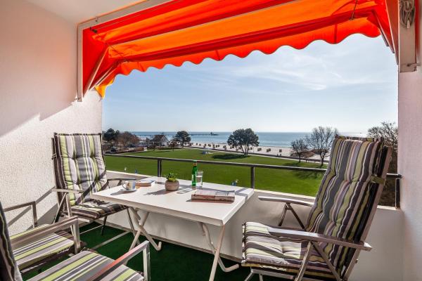A la foto es mostra l'objecte Strandschloss 34 situat a la ciutat de Grömitz.