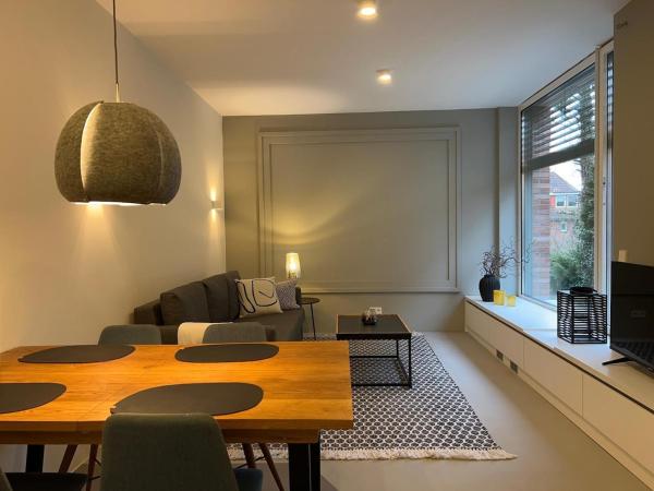 A la foto es mostra l'objecte Cozy apartment in new building situat a la ciutat de Börnsen.