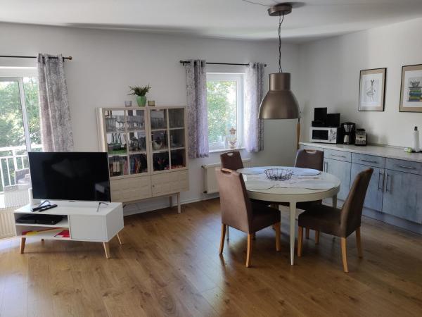 På billedet ses objektet Ferienwohnung Jano - Residenz am See beliggende i byen Vietgest.