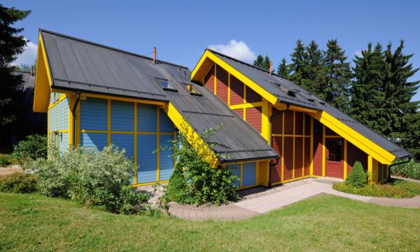 Na fotografii je vidět objekt Ferienhaus Nr 1 Sporthotel Oberhof nacházející se ve městě Oberhof.