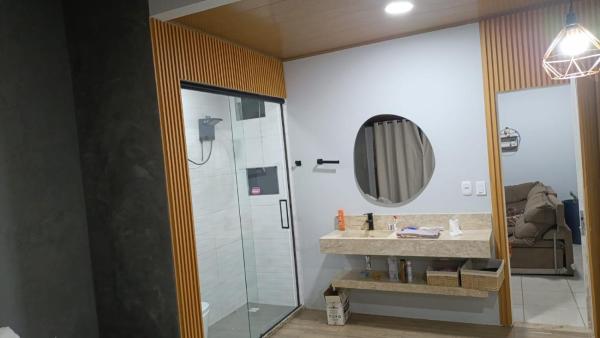 På billedet ses objektet Casa de praia com Piscina e conforto beliggende i byen Ponta da Tulha.
