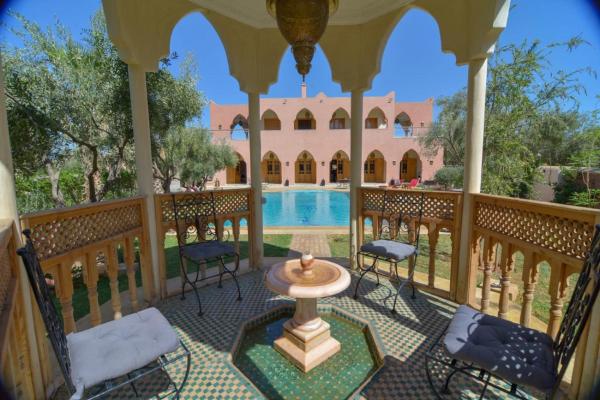 A la foto es mostra l'objecte Jnane az Zatr Villa and pool Ourika situat a la ciutat de Ourika.