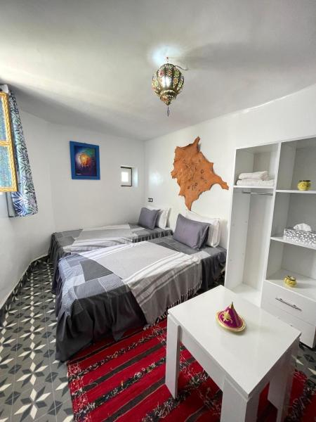 På billedet ses objektet Studio Meryem Medina beliggende i byen Rabat.