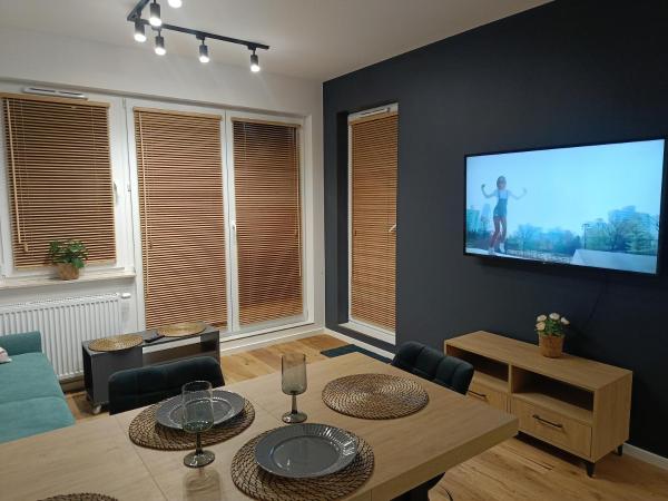 Na fotografii je vidět objekt MODERN APARTAMENT Walendów nacházející se ve městě Sękocin Stary.