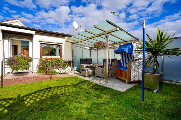 A la foto es mostra l'objecte Haus Strandperle Bungalow situat a la ciutat de Grömitz.