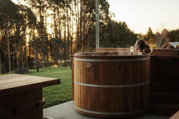 The photo shows the The Shed Retreat located in the city of Rotoiti.