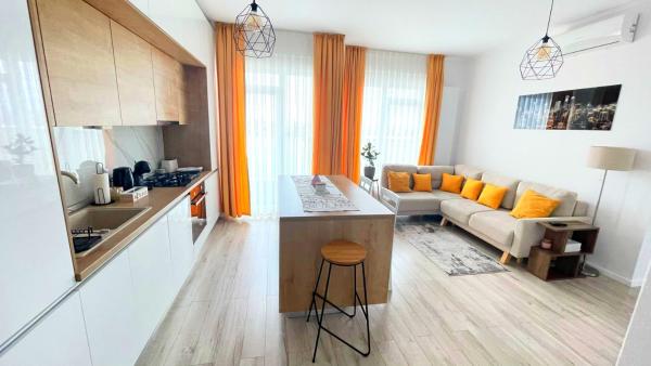 Na fotografii je vidět objekt Patris Apartment Oradea nacházející se ve městě Oradea.