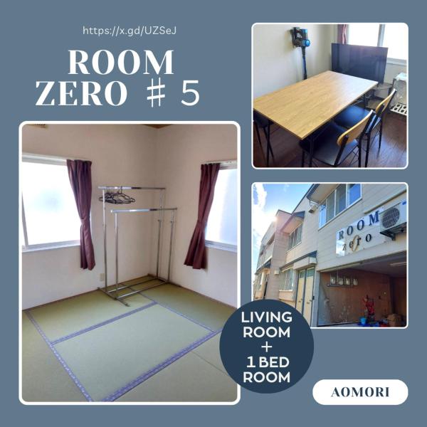 A la foto es mostra l'objecte ROOMzero 5号室 situat a la ciutat de Hanazonomachi.