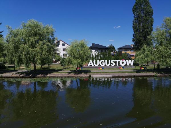 På billedet ses objektet Ziołowy Apartament beliggende i byen Augustów.