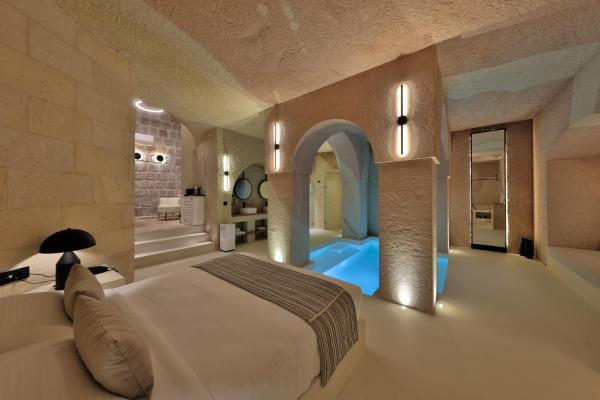 A la foto es mostra l'objecte Simurg Cave House situat a la ciutat de Ürgüp.