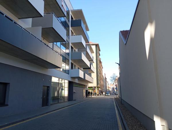 A la foto es mostra l'objecte Nový apartmán v centru, soukromé parkování situat a la ciutat de Brno.