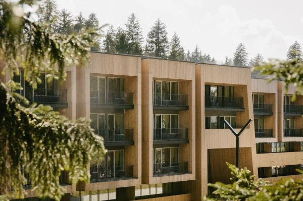 A la foto es mostra l'objecte Kokhta-Mitarbi Apartment situat a la ciutat de Bakuriani.