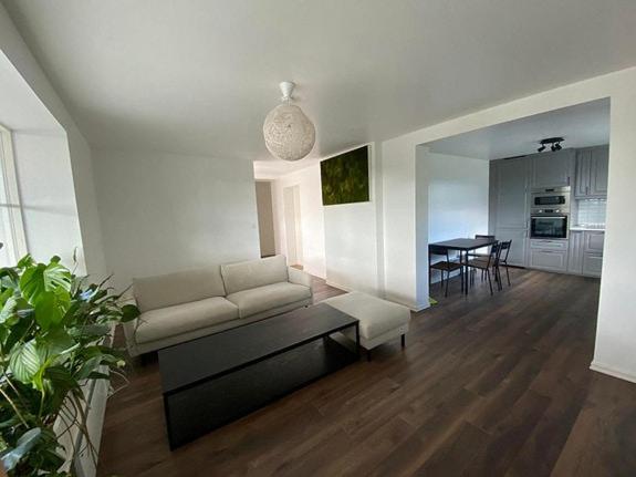 En la foto se muestra el objeto Sweet Home ubicado en la ciudad de Drammen.