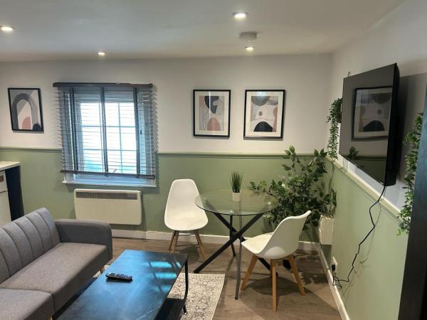 Na zdjęciu widoczny jest obiekt Stylish Apartment Next To Reading Station położony w mieście Reading.