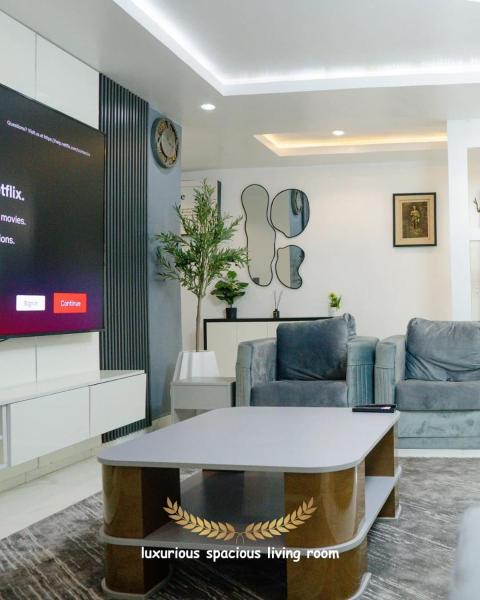 På billedet ses objektet MJ's HAVEN GARKI ABUJA beliggende i byen Abuja.