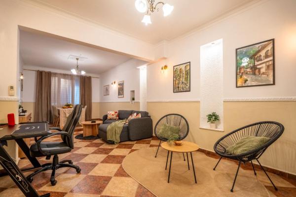 The photo shows the Belle Epoque-Sofia-Free parking located in the city of Sofia.