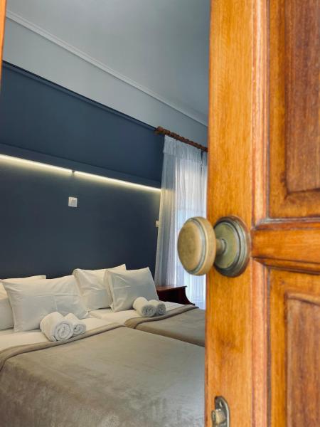 A la foto es mostra l'objecte Guesthouse Lykourgos situat a la ciutat de Mavrommátion.