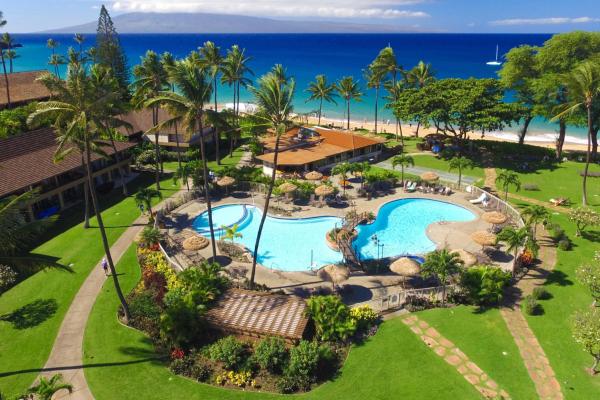 A la foto es mostra l'objecte Aston Maui Kaanapali Villas situat a la ciutat de Lahaina.