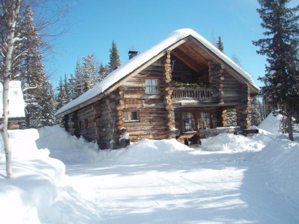 A la foto es mostra l'objecte Ylläshilla Cottage situat a la ciutat de Äkäslompolo.