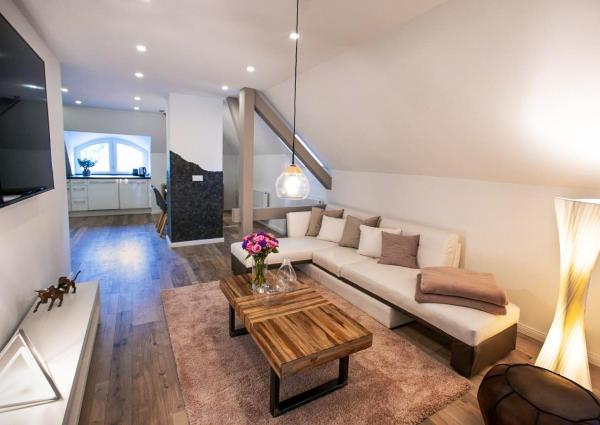 A la foto es mostra l'objecte Wohnperle Apartment Adele situat a la ciutat de Dresden.
